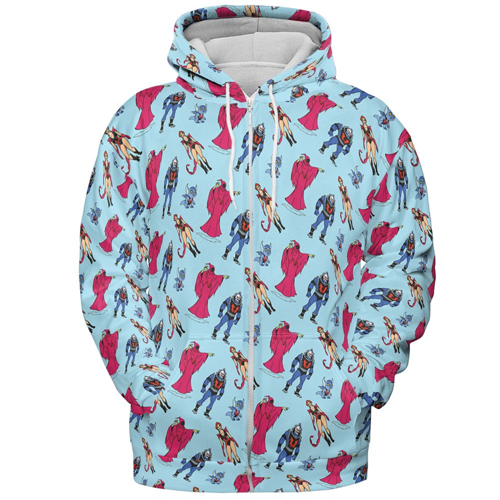All-over Print Hoodie - VVK9MUNZ -  - 3
