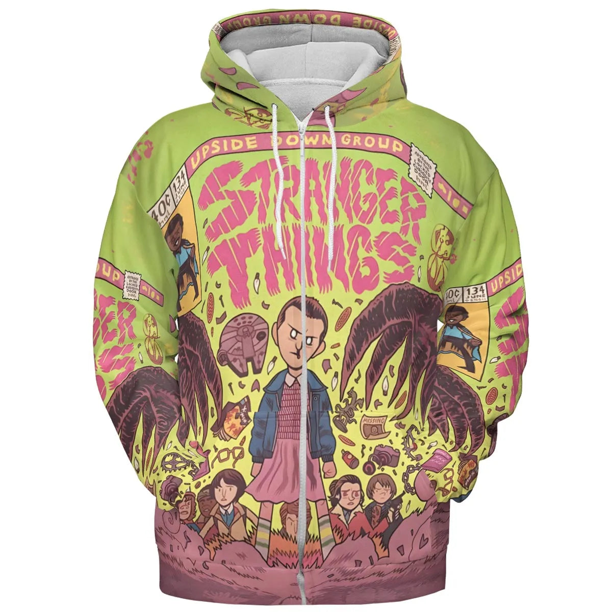 All-over Print Hoodie - 7ZVVE3H1