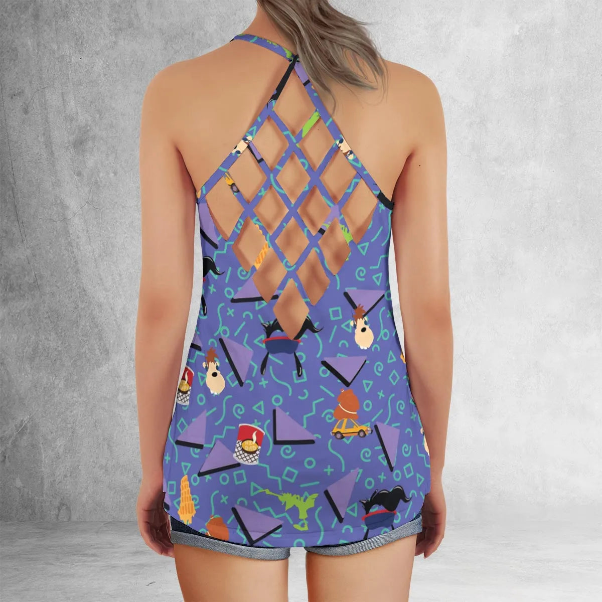 Criss Cross Tank Top - 7R5F8NGR