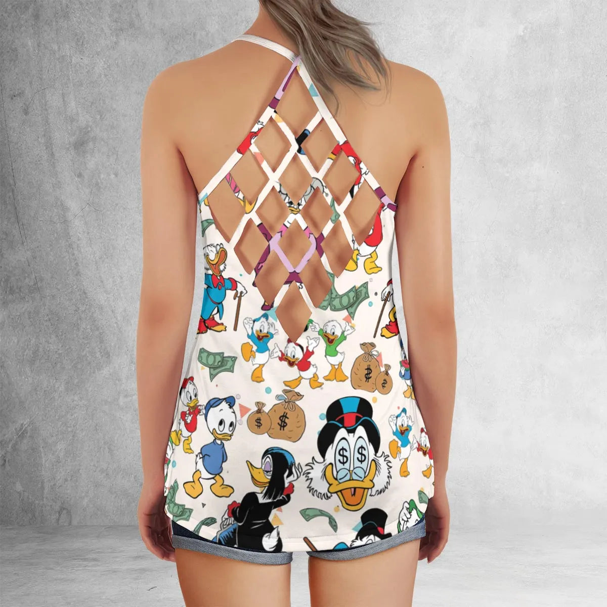 Criss Cross Tank Top - YE139V1M