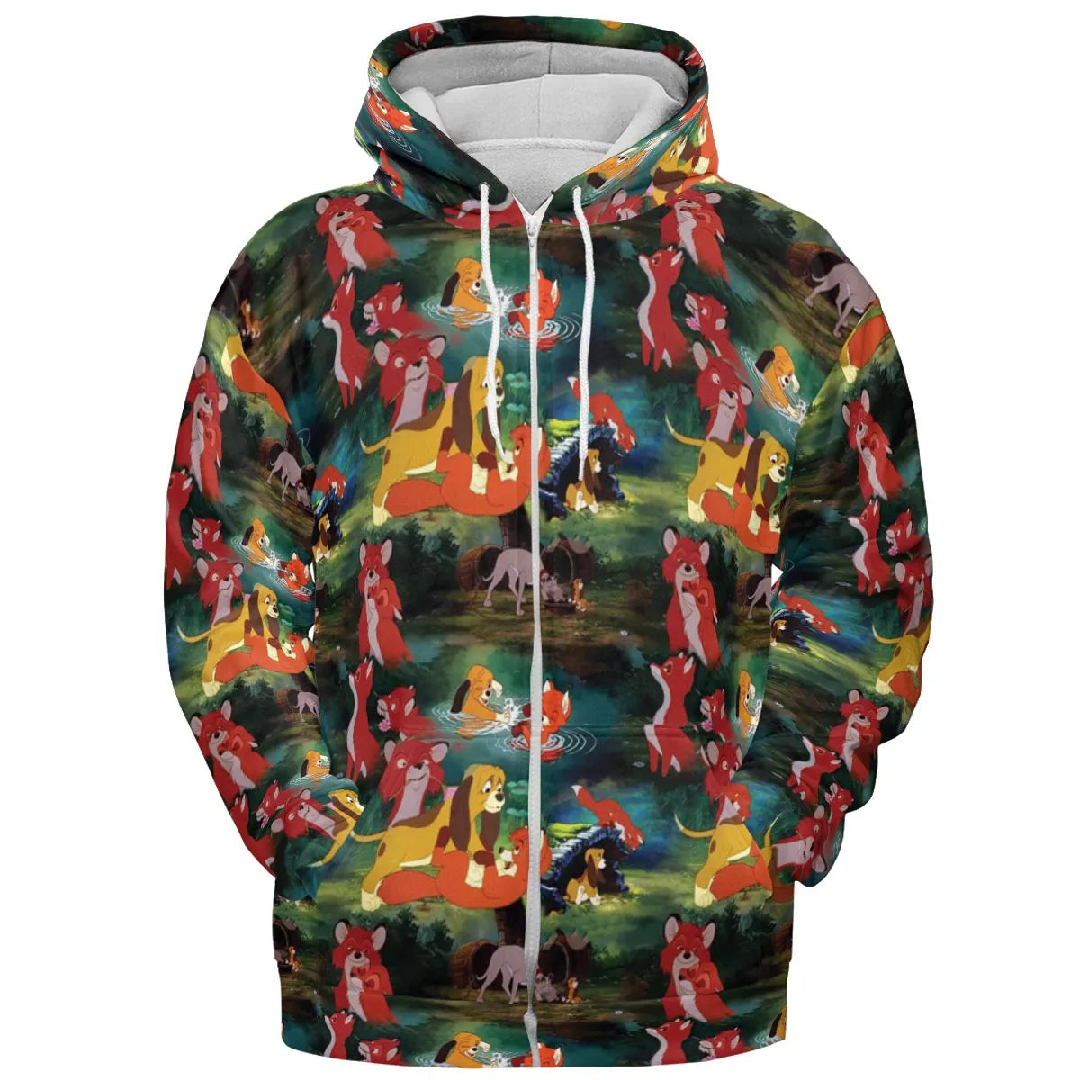 All-over Print Hoodie - 9HPZHTKE