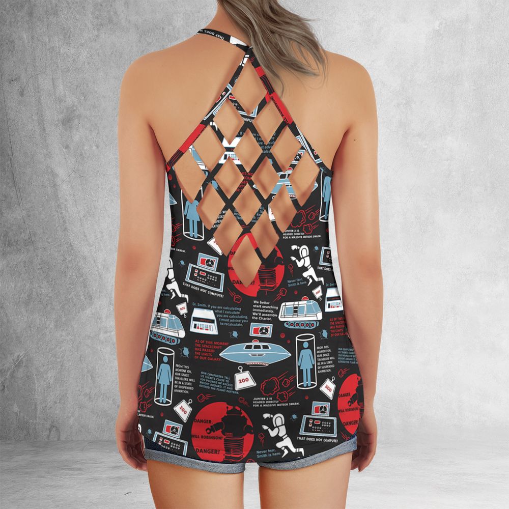 Criss Cross Tank Top - 71DHXS58 -  - 3