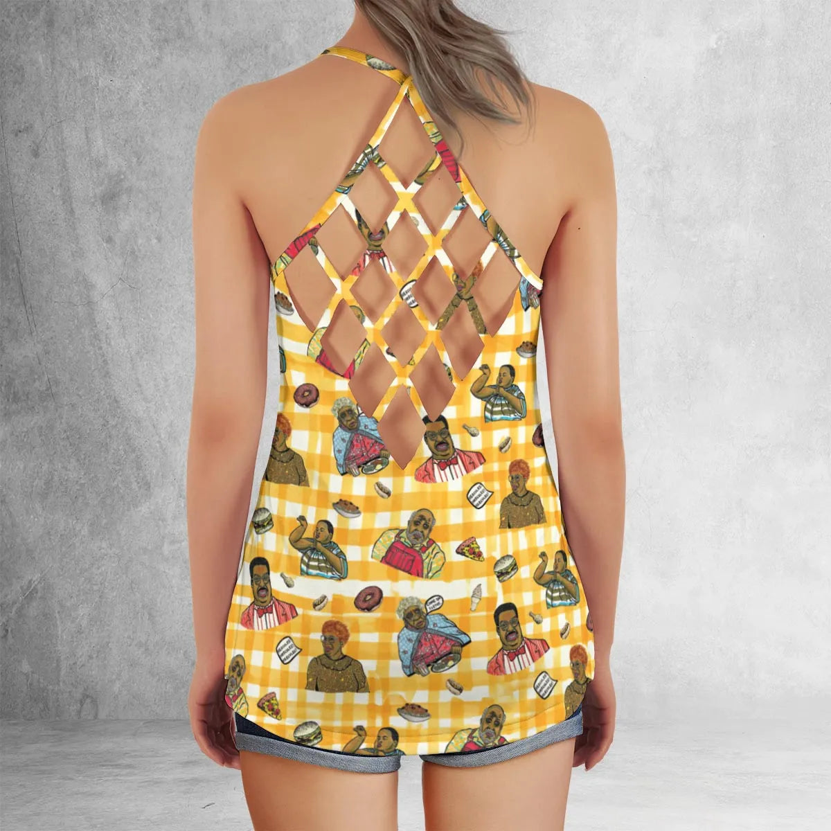 Criss Cross Tank Top - G46LZDC2
