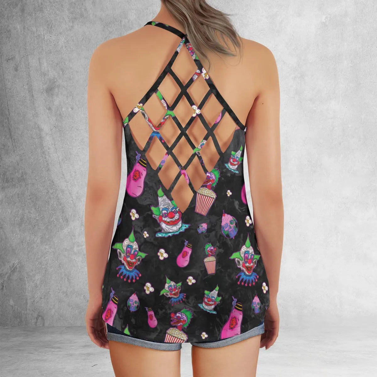 Criss Cross Tank Top - RBPXWX75
