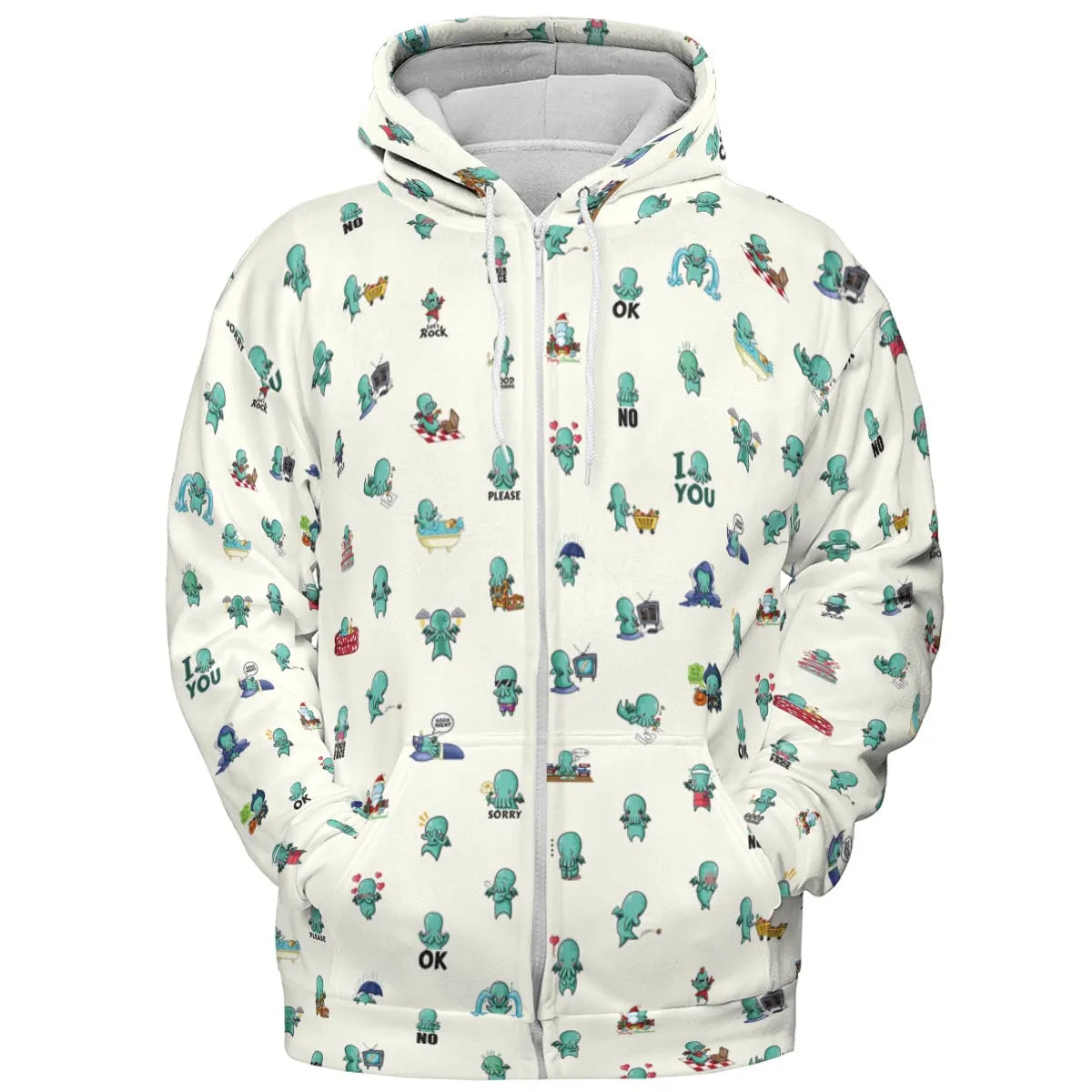 All-over Print Hoodie - F2CZ4JU1