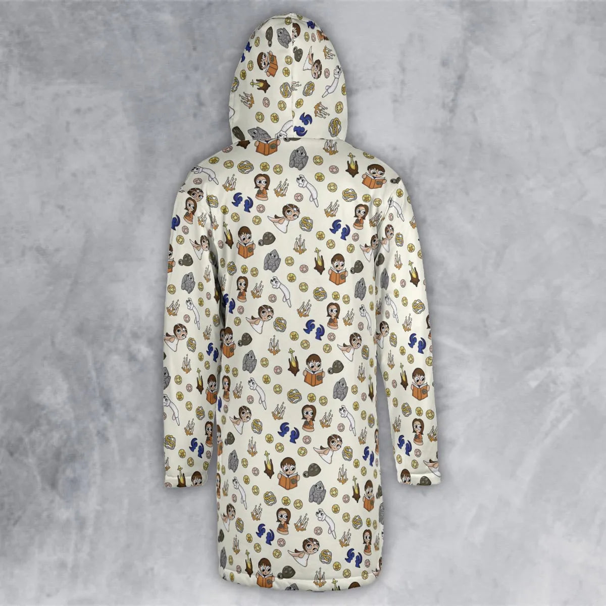 Hooded Cloak Coat - 2SRC65CZ