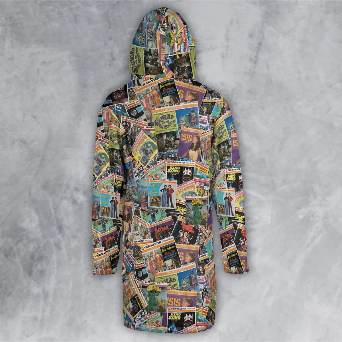 Hooded Cloak Coat - DX7QBD9D