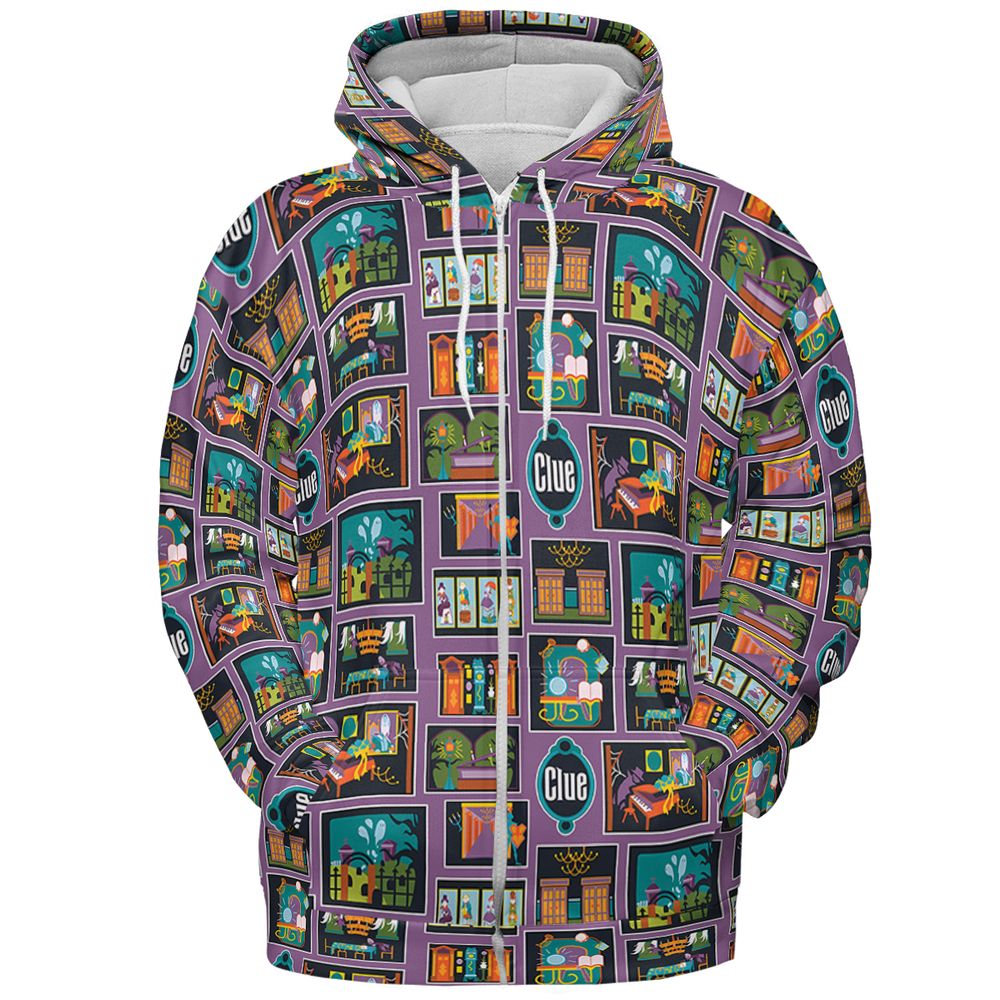 All-over Print Hoodie - 75ZDFFJK -  - 3