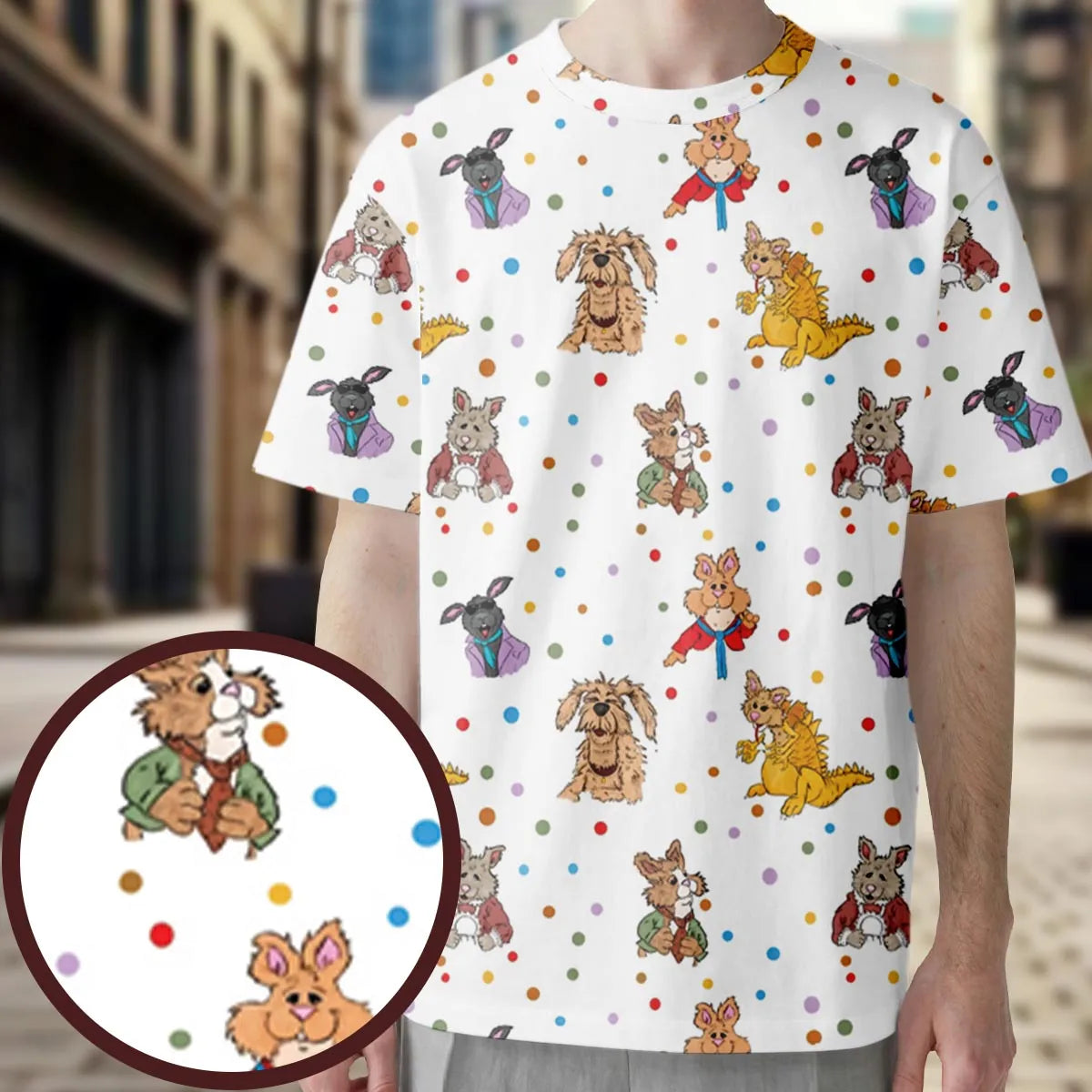 All-Over Print Unisex T-Shirt - QSZWKHUX