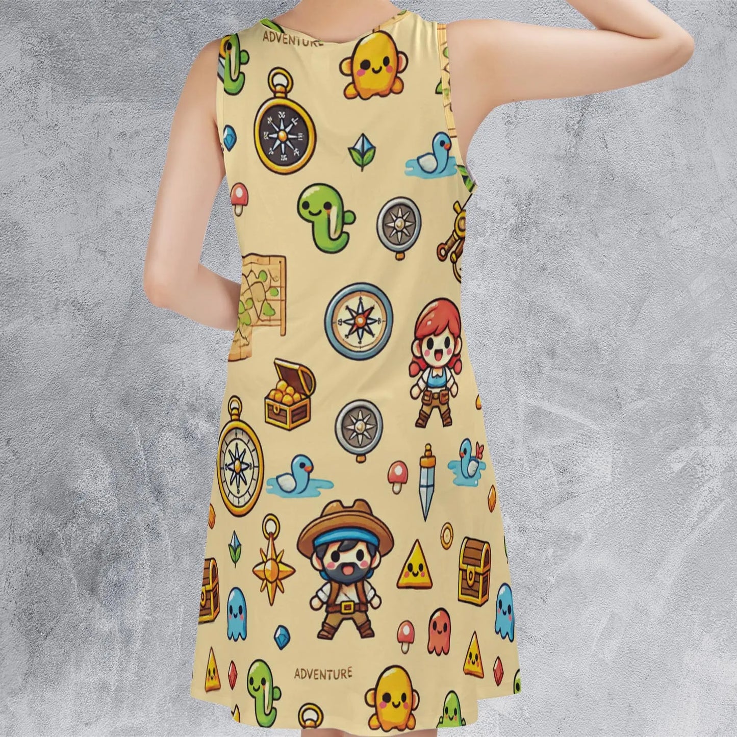 Sleeveless Dress - AF49BFAW