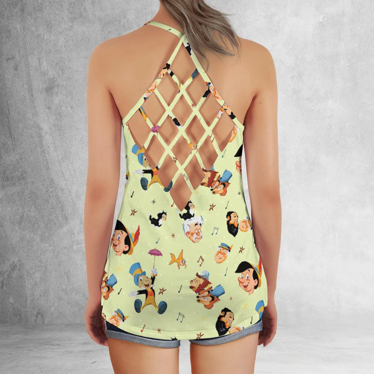 Criss Cross Tank Top - 2TTJKS9K