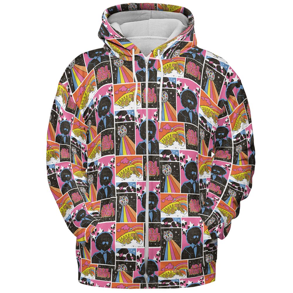 All-over Print Hoodie - U45WDG76 -  - 3