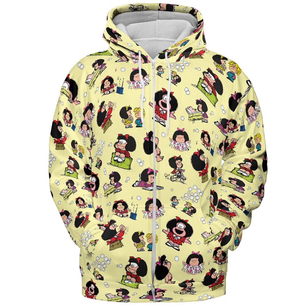 All-over Print Hoodie - 15VDKYQY -  - 3