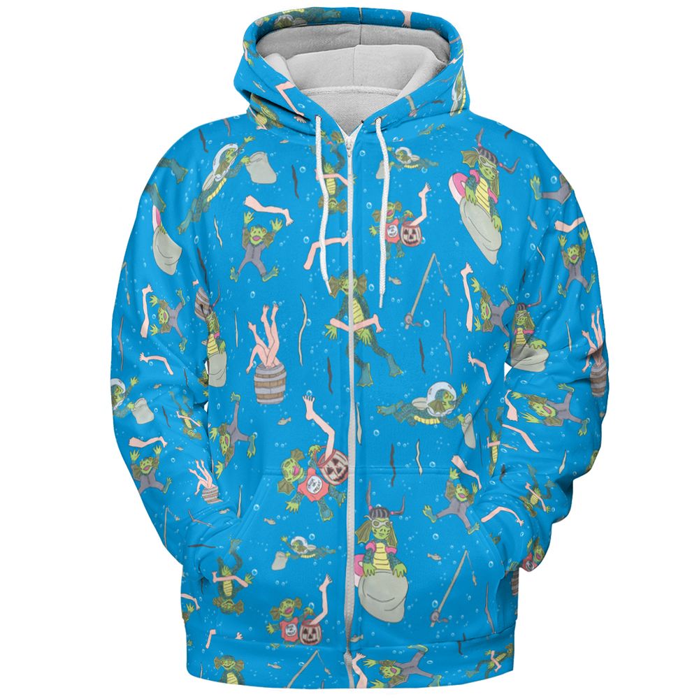 All-over Print Hoodie - ZEHJAGZ5 -  - 3