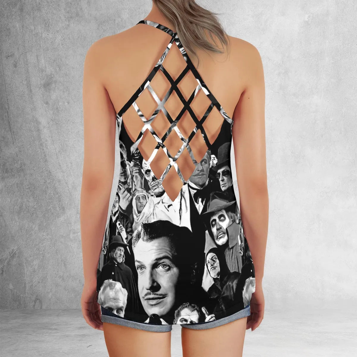Criss Cross Tank Top - RA119P2V