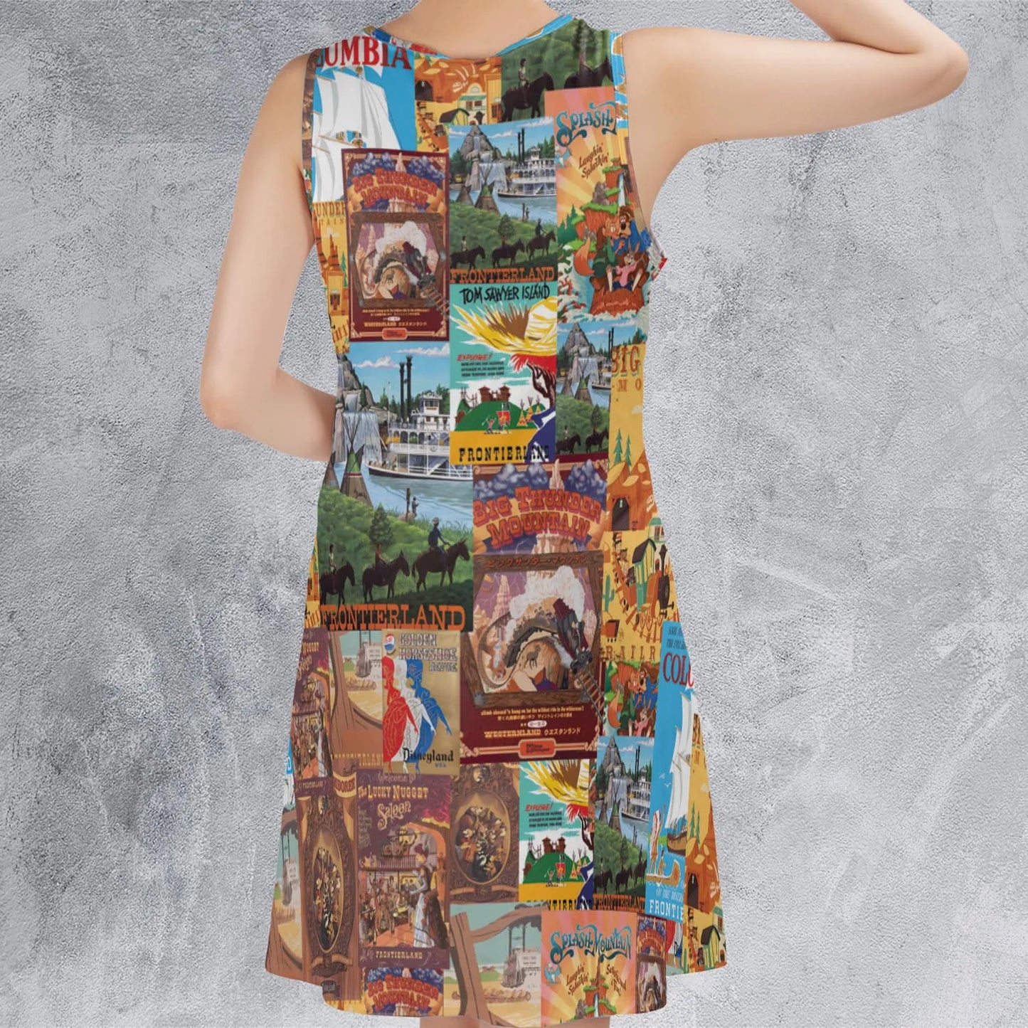Sleeveless Dress - F3B7ZWCN