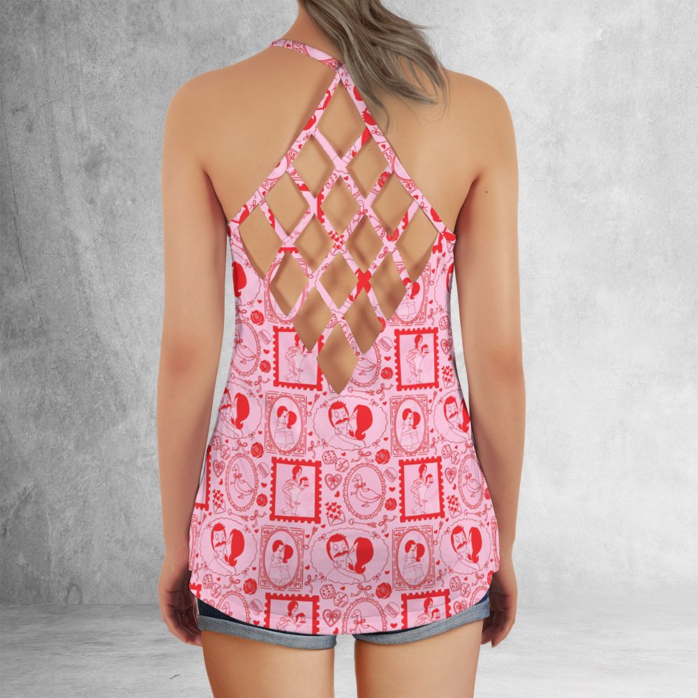 Criss Cross Tank Top - 7R155P6Y -  - 3