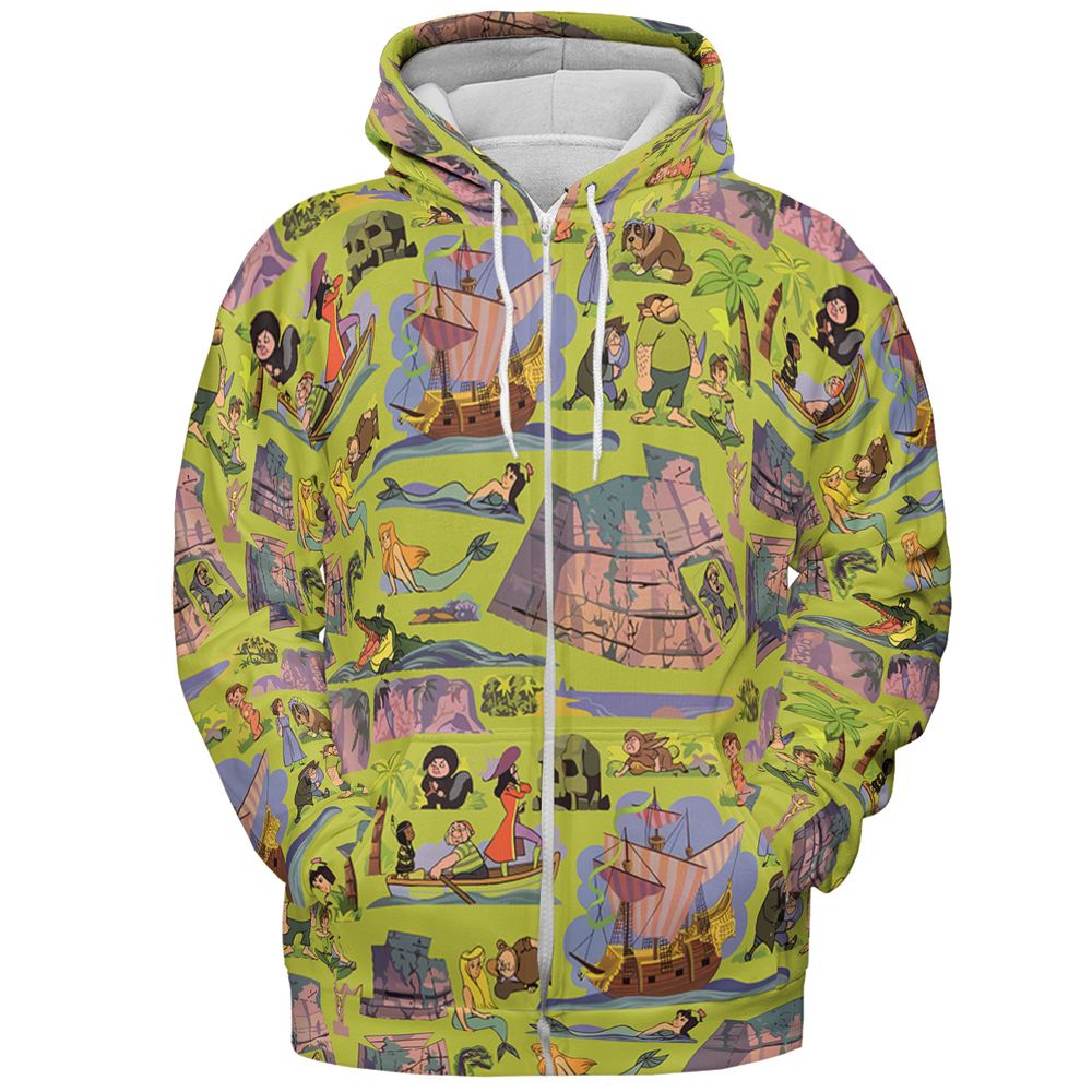 All-over Print Hoodie - 4KY7JQFM -  - 3