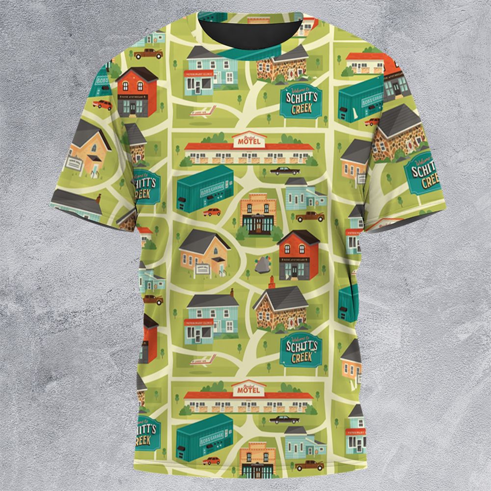 All-Over Print Unisex T-Shirt - 5B19G1SW -  - 3