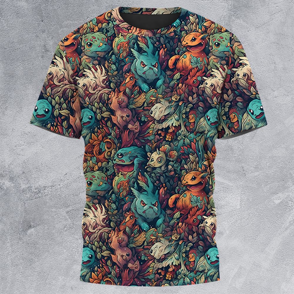 All-Over Print Unisex T-Shirt - TS562DH1 -  - 3
