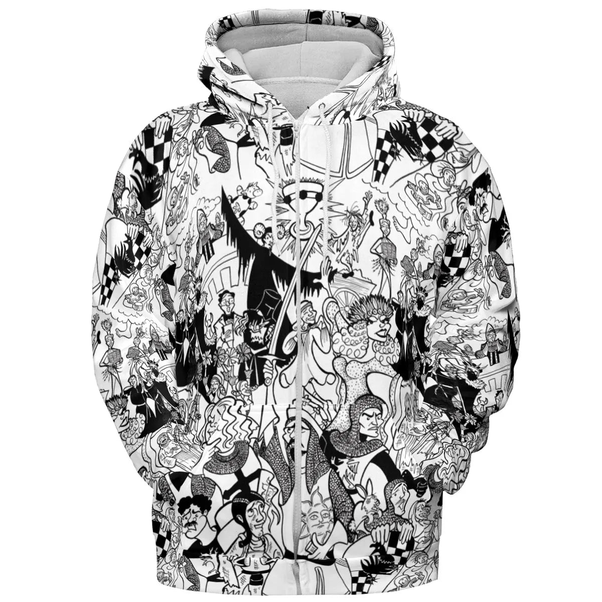 All-over Print Hoodie - J2CBABKJ