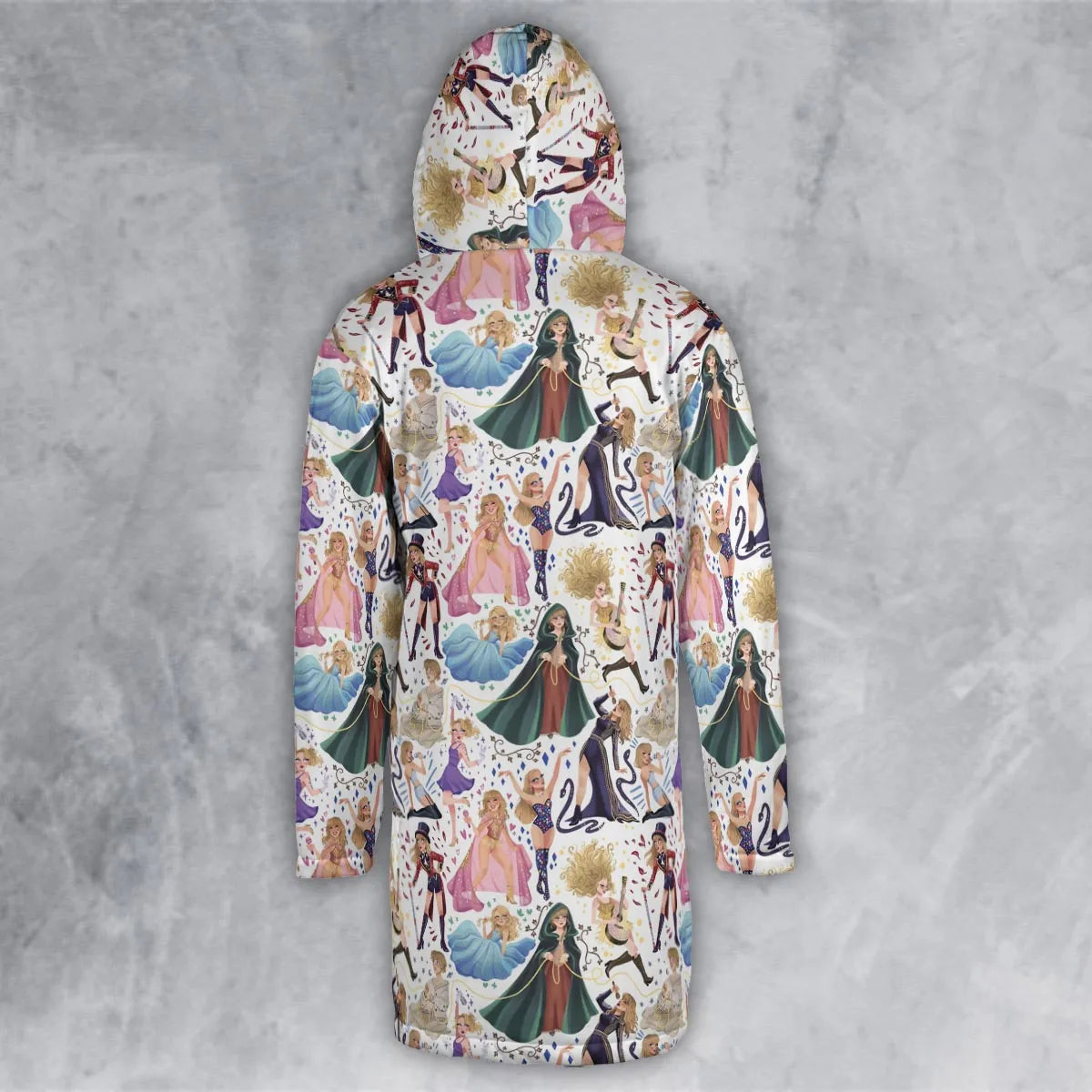 Hooded Cloak Coat - KBVK84F1