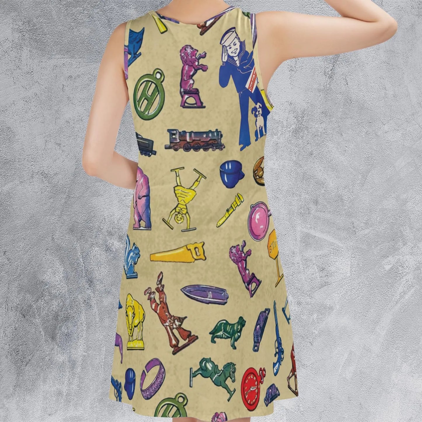 Sleeveless Dress - L5Q9ZM8M