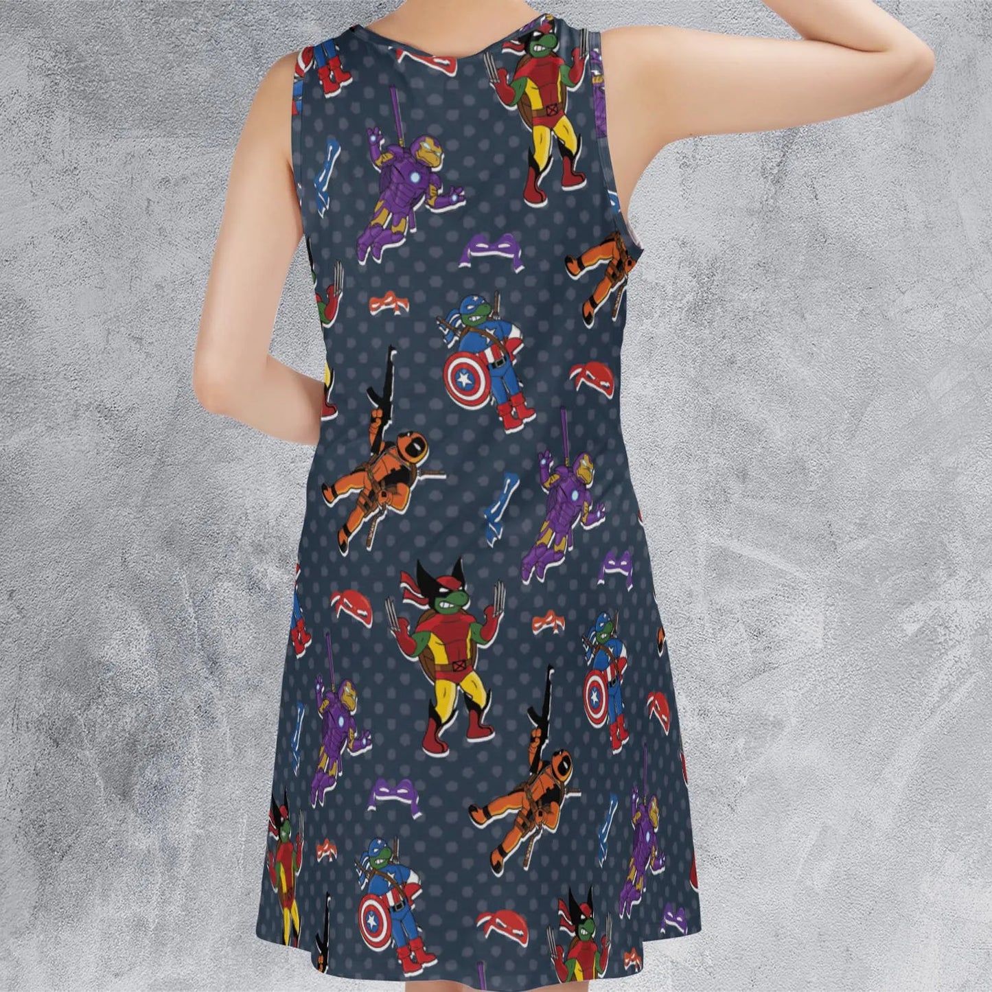 Sleeveless Dress - AXHKNX8U
