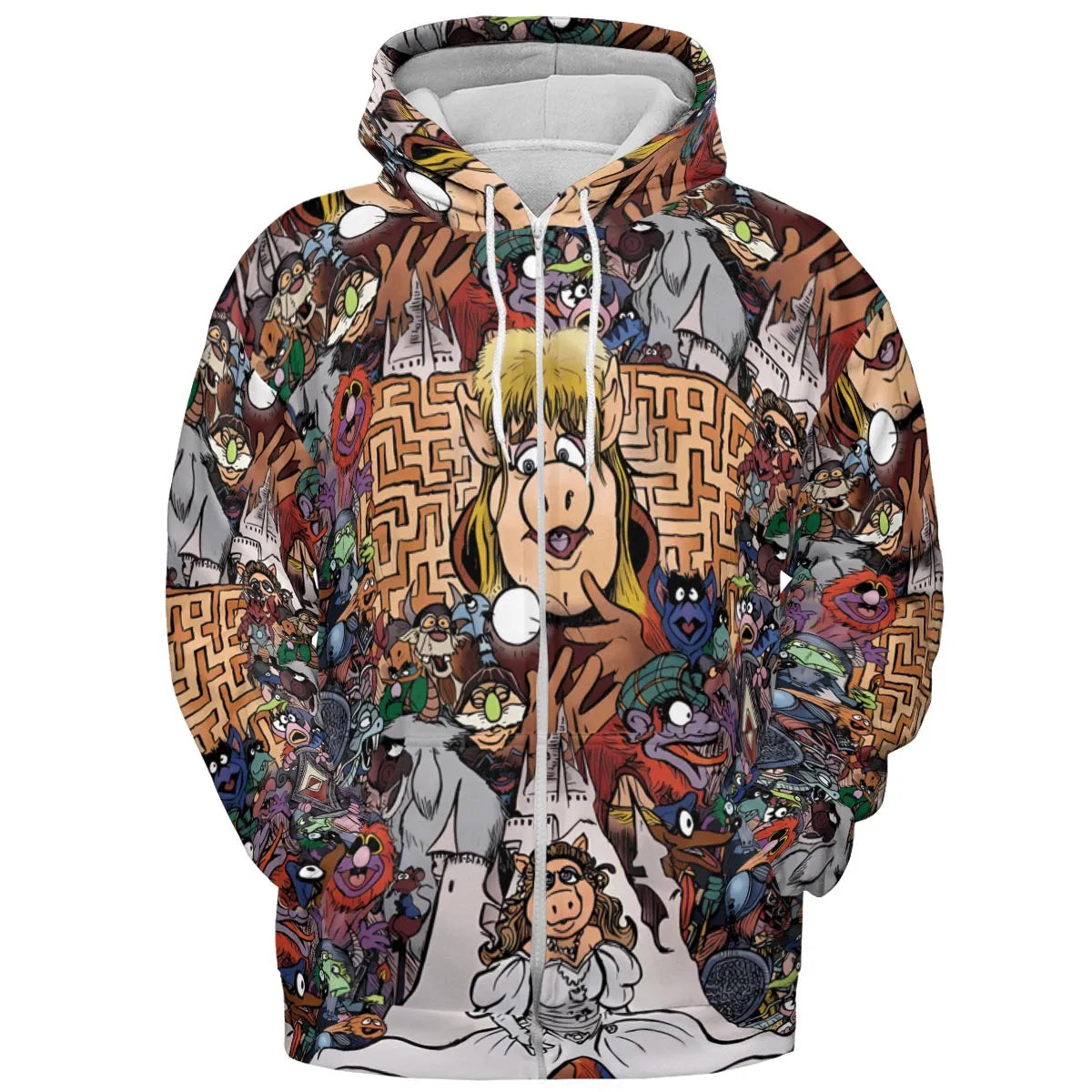 All-over Print Hoodie - K247ZJ5L