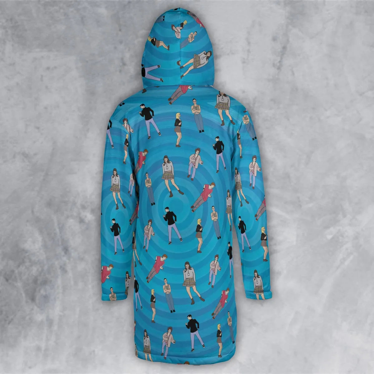 Hooded Cloak Coat - JEMWHSDB