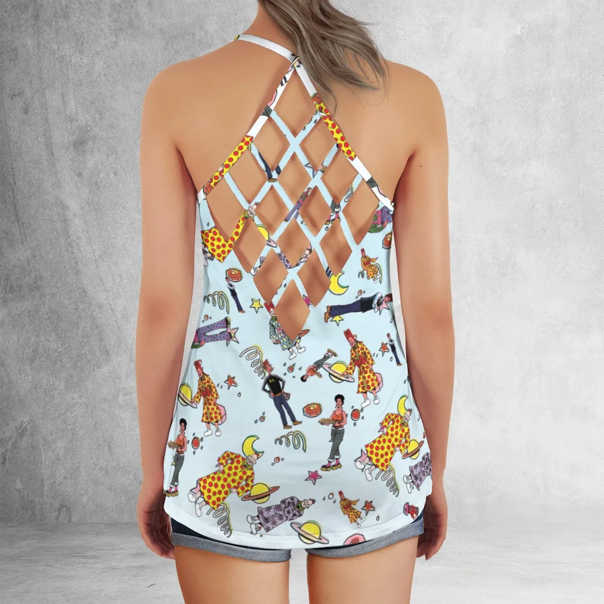 Criss Cross Tank Top - G4QCXREZ