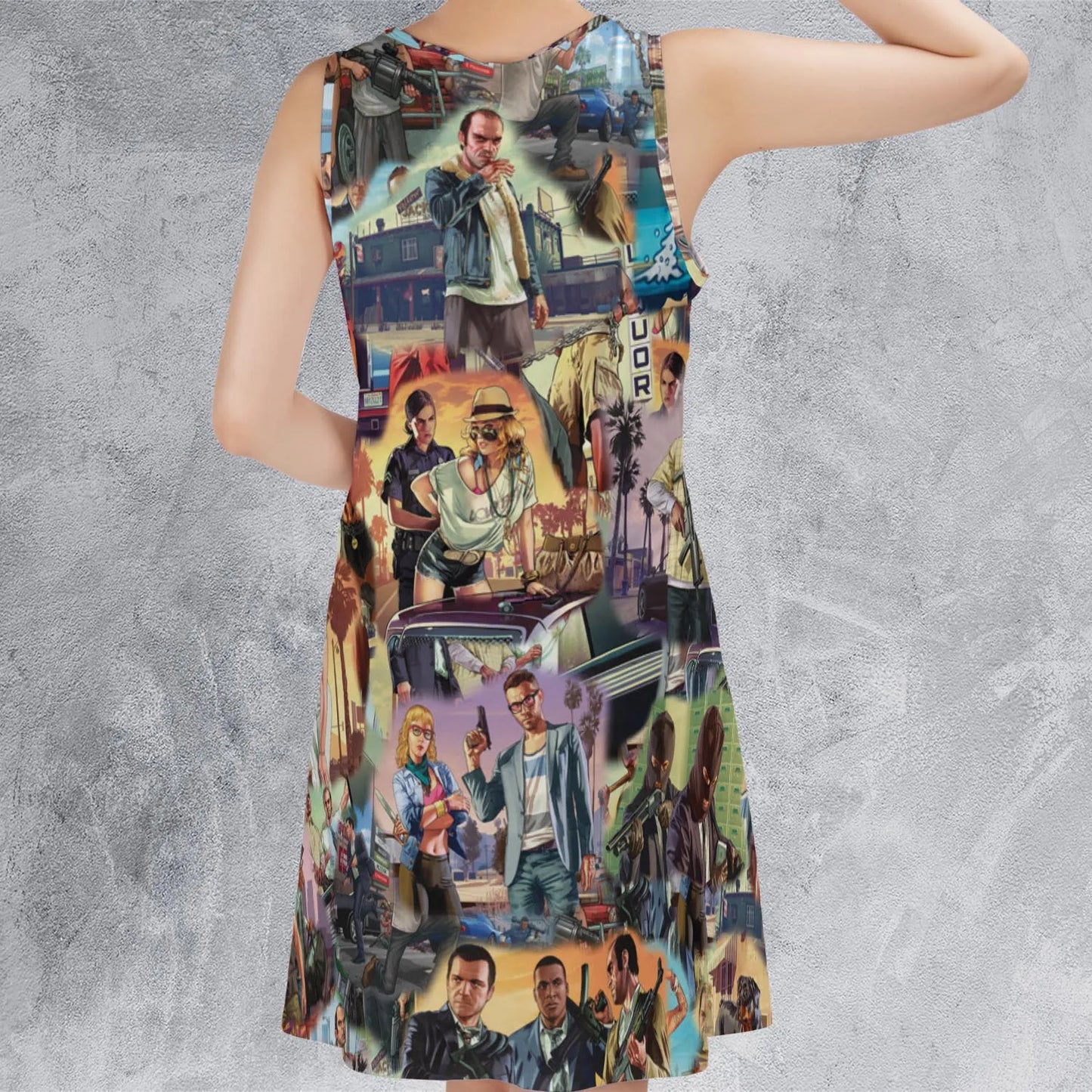 Sleeveless Dress - 3MDFJ5SR