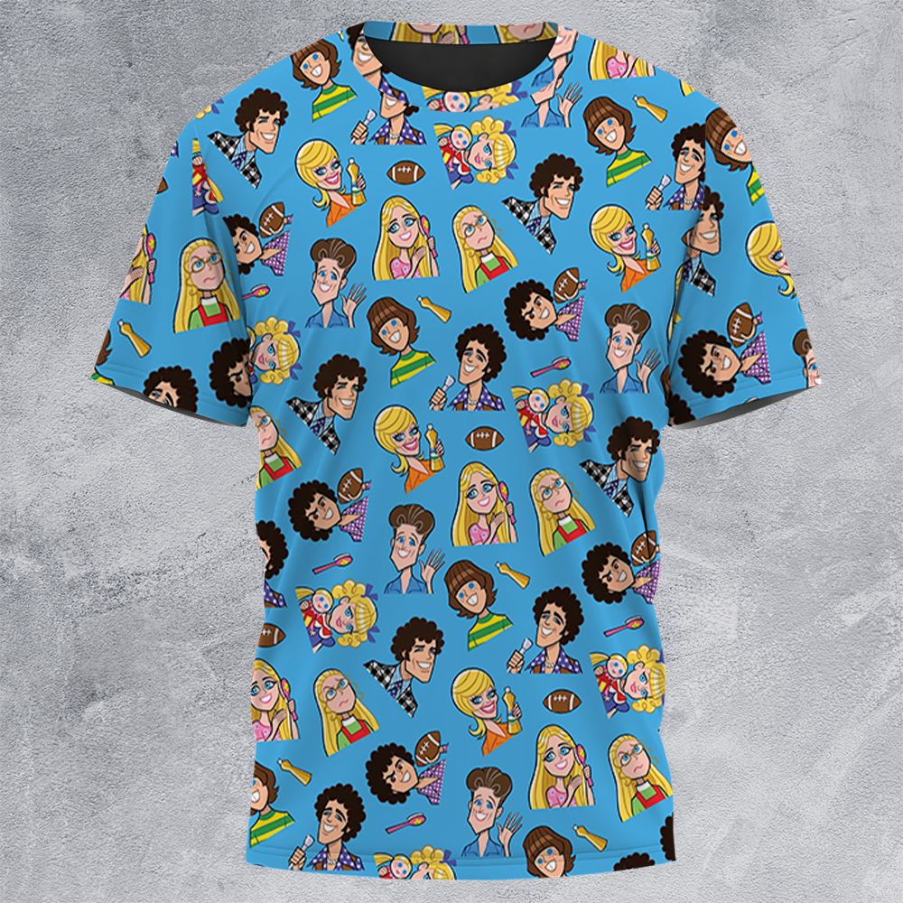 All-Over Print Unisex T-Shirt - 51FT8EH3 -  - 3