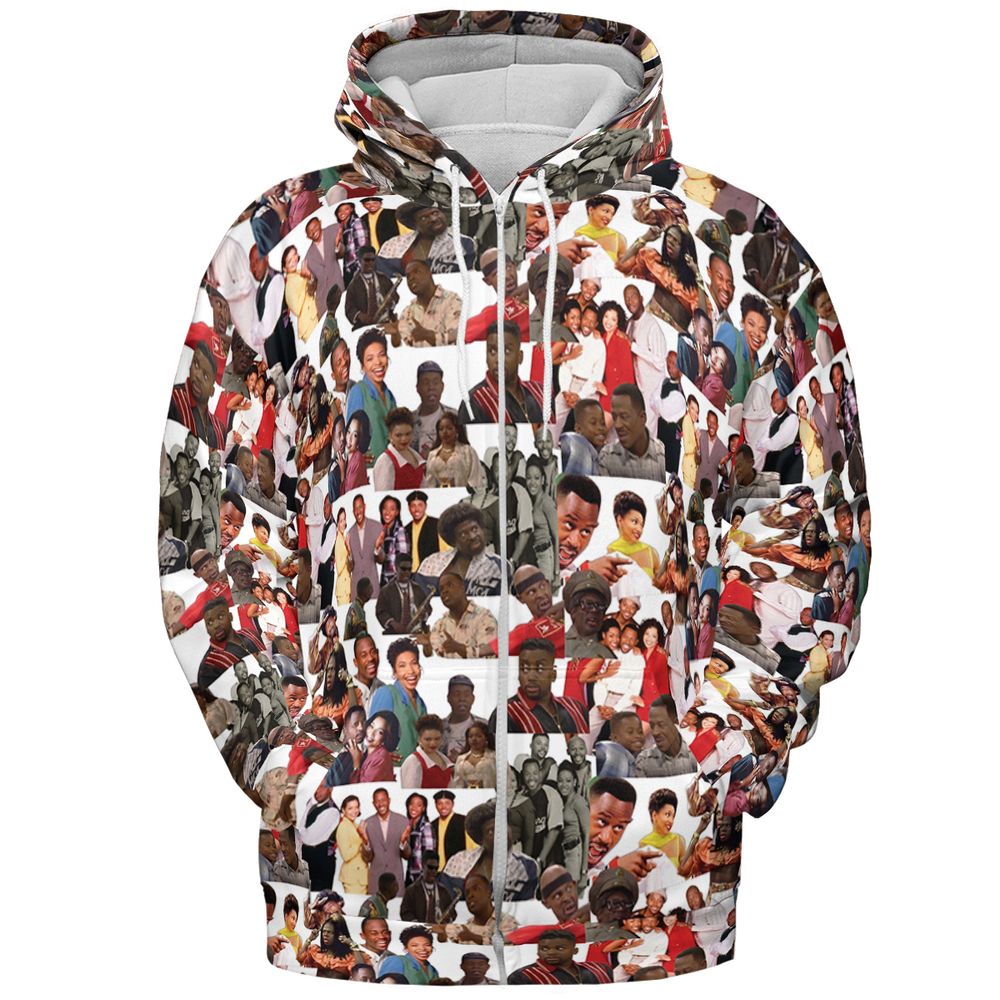 All-over Print Hoodie - 4JFKF5DH -  - 3
