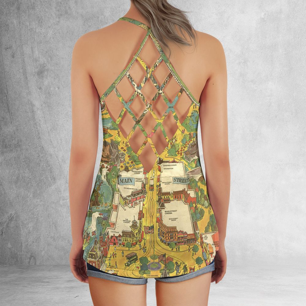 Criss Cross Tank Top - PP5JC1GH -  - 3