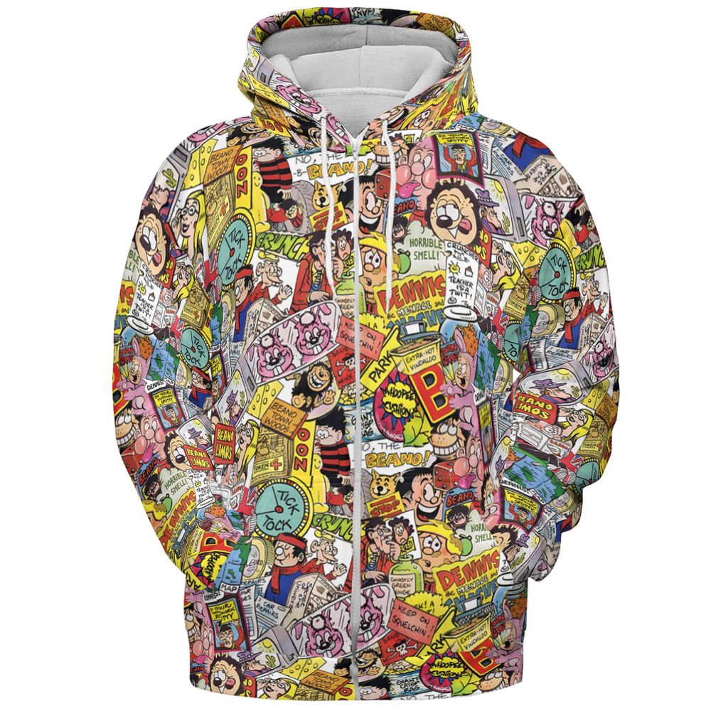 All-over Print Hoodie - 2A2MGLH2 -  - 3