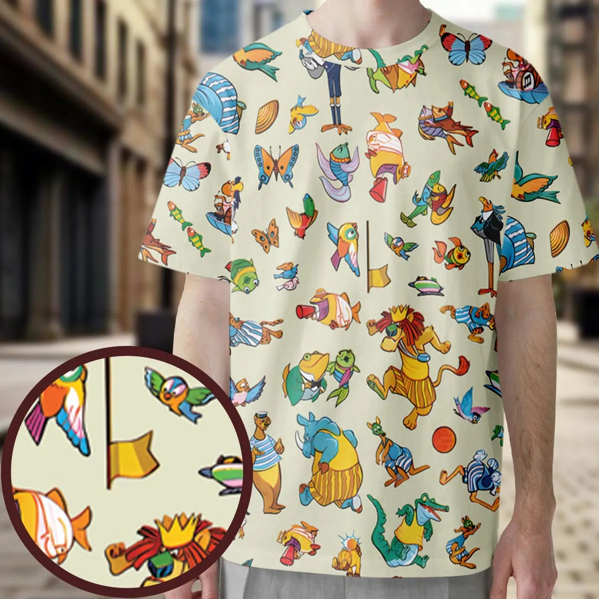 All-Over Print Unisex T-Shirt - MKRW7J7E