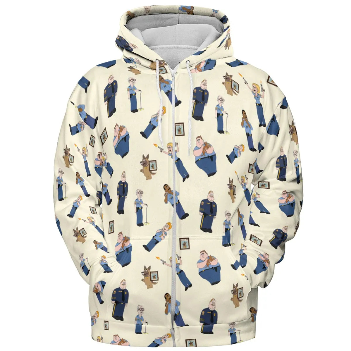 All-over Print Hoodie - F6W47BHG