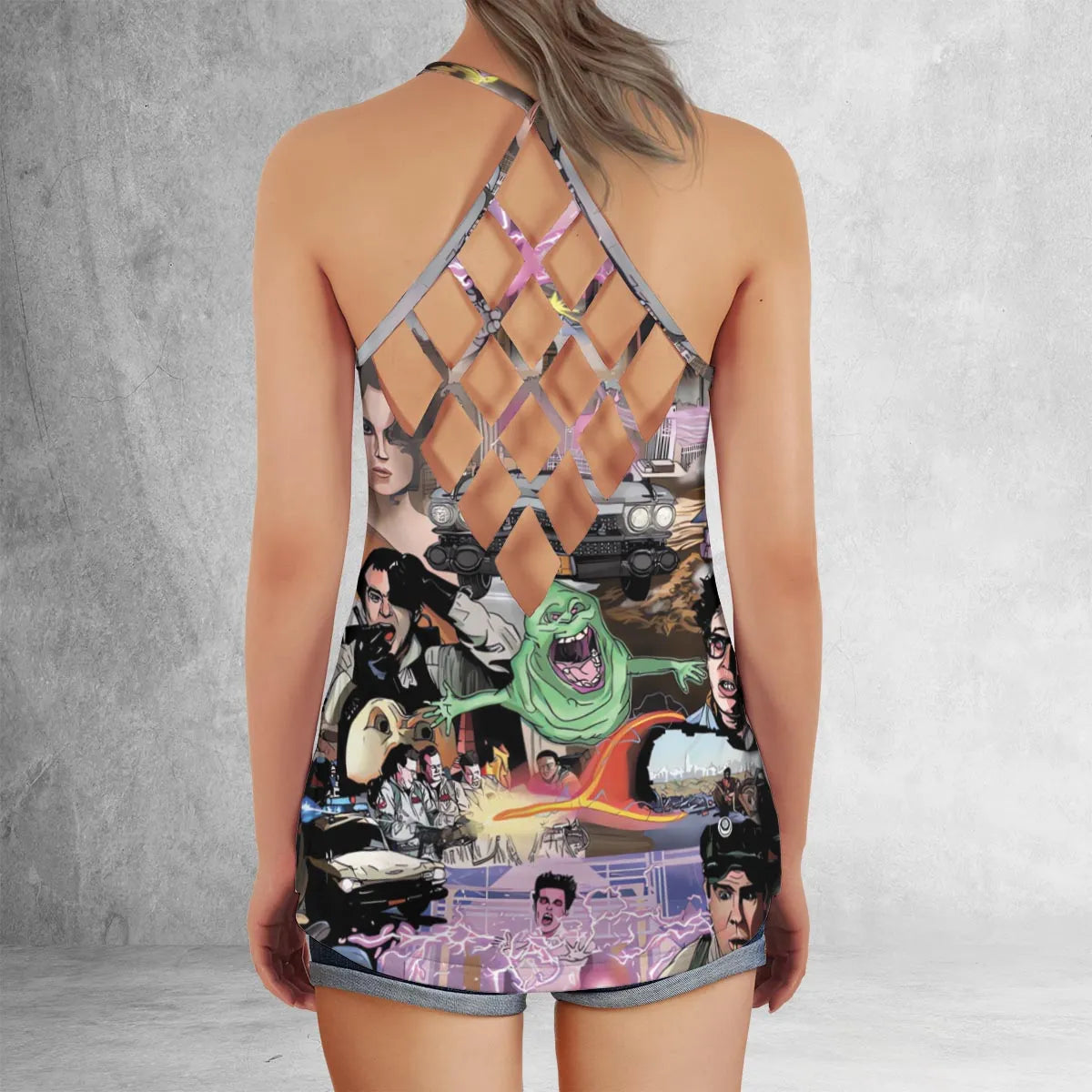 Criss Cross Tank Top - PDQEM8QA