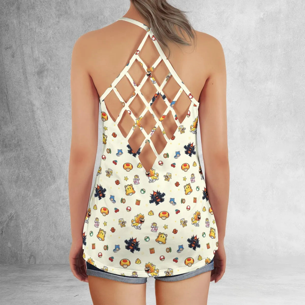 Criss Cross Tank Top - NLCCXE5Q