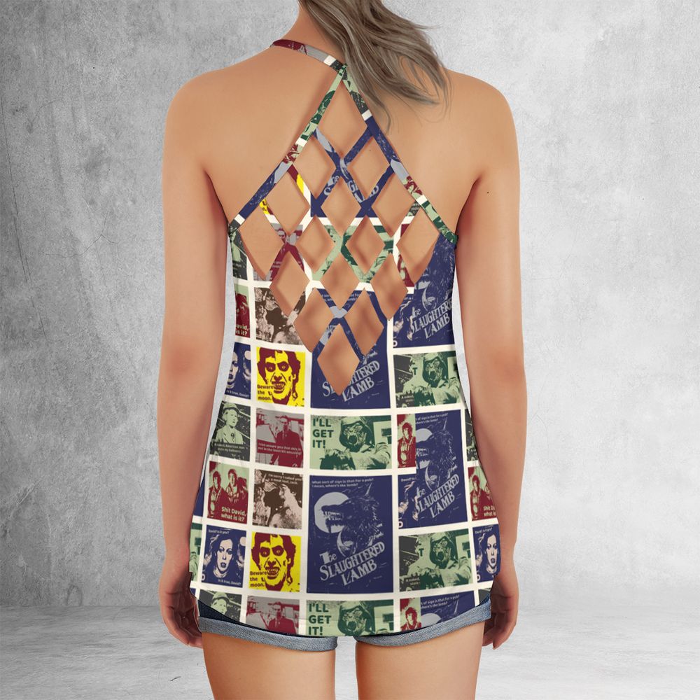 Criss Cross Tank Top - H7QZFFEG -  - 3