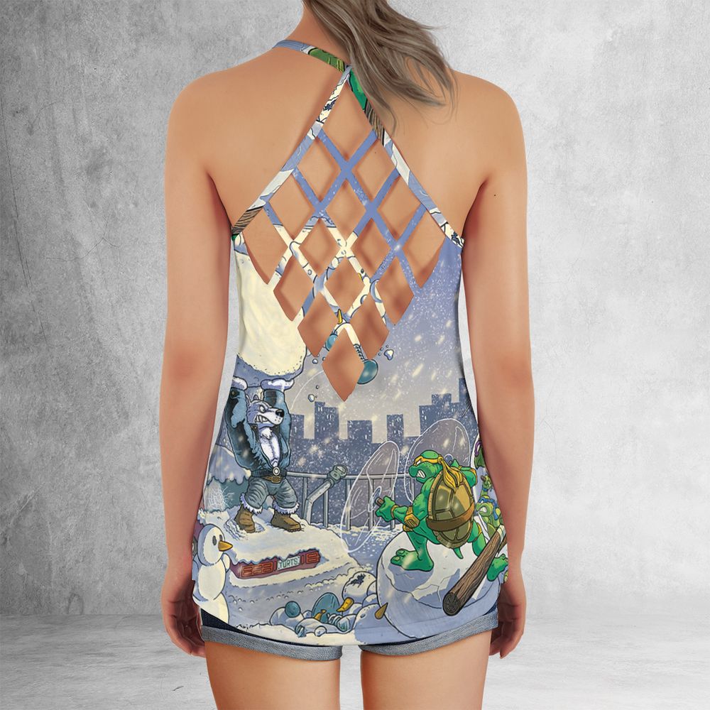 Criss Cross Tank Top - 8UZS89GK -  - 3