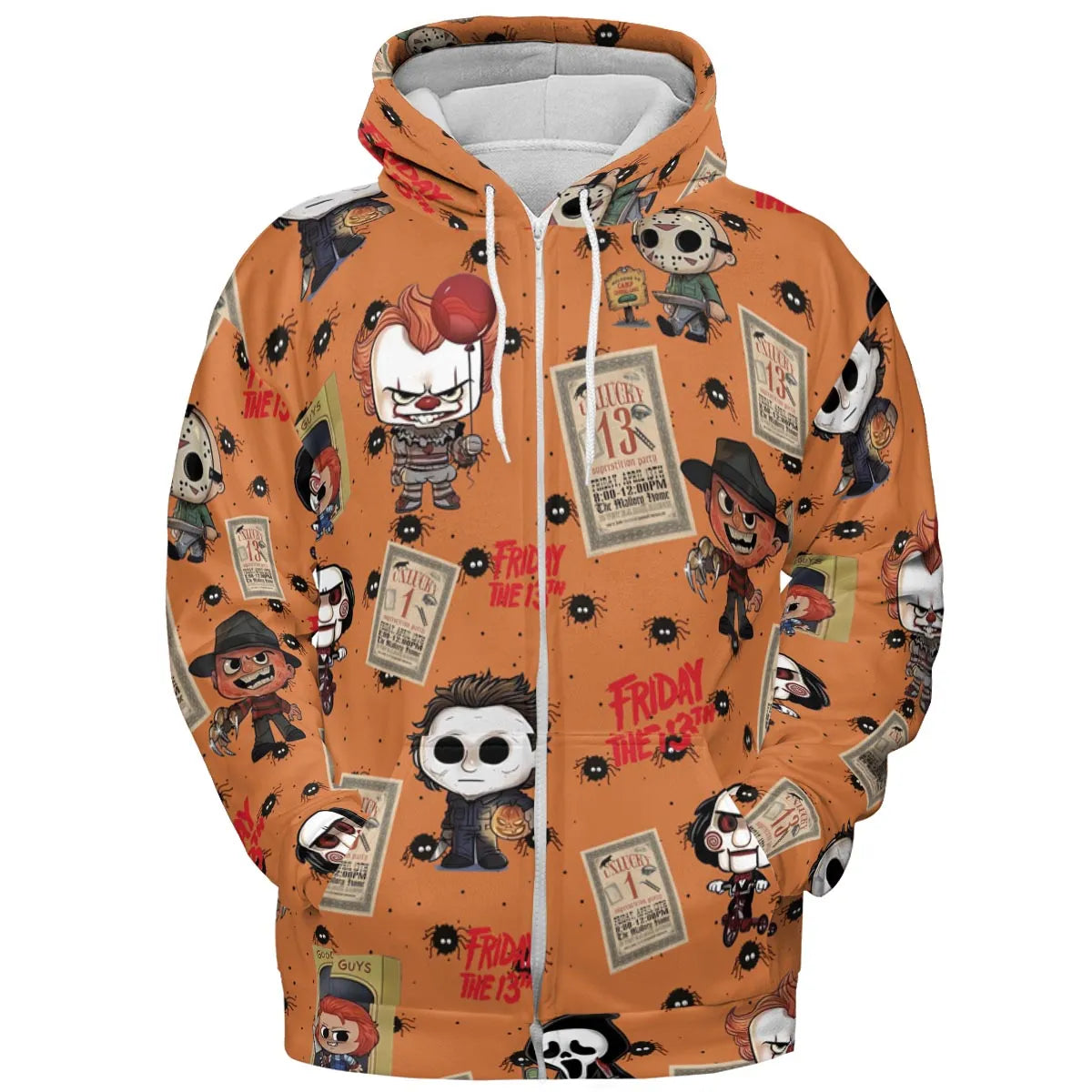 All-over Print Hoodie - DTERF2HT