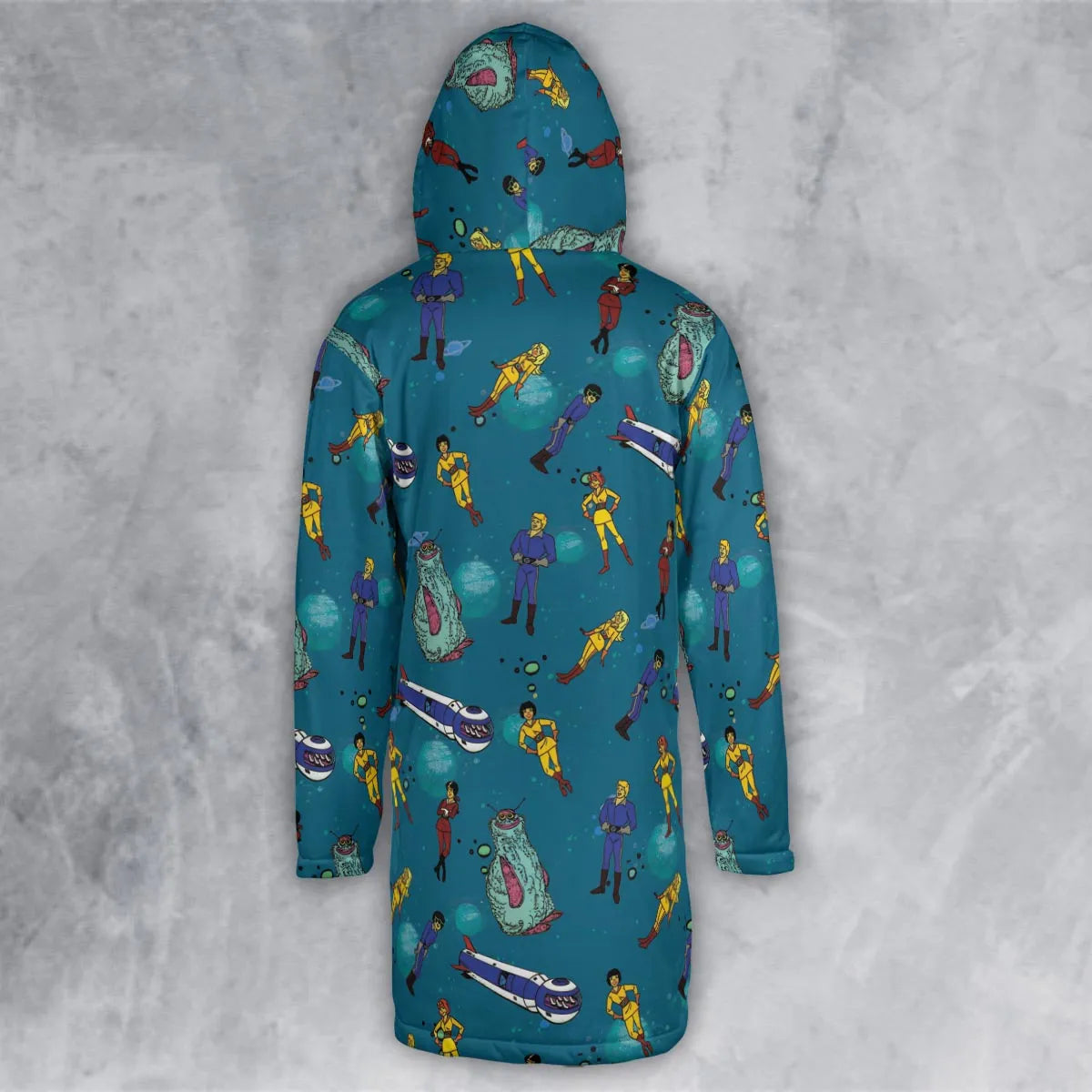 Hooded Cloak Coat - AAS9YHS7