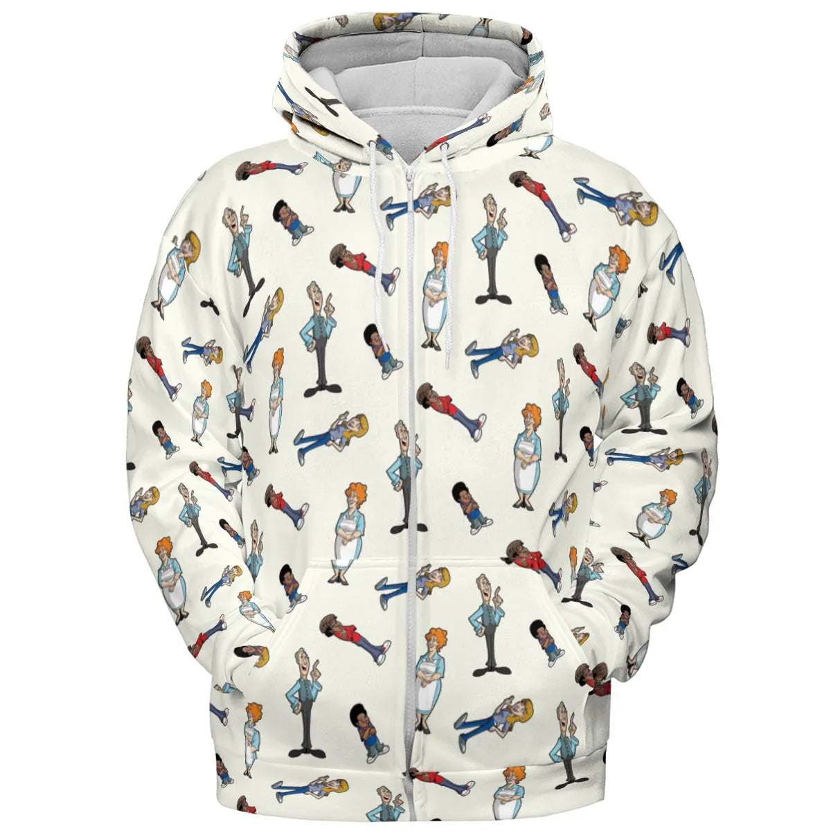 All-over Print Hoodie - P5R3J2KJ