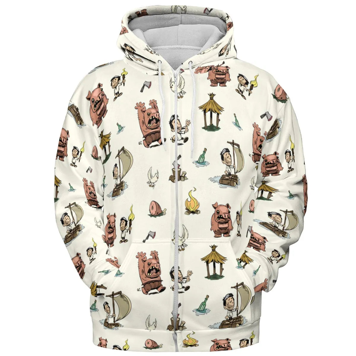 All-over Print Hoodie - 928P6BLR