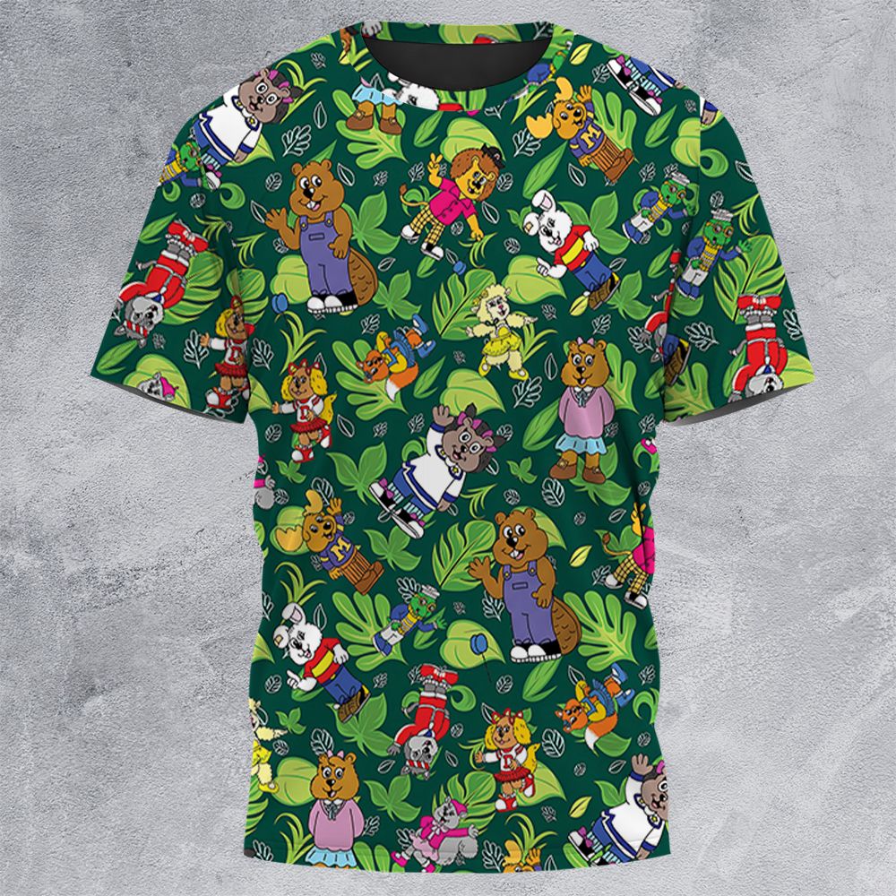 All-Over Print Unisex T-Shirt - UUKLBJN8 -  - 3