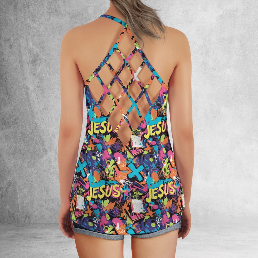 Criss Cross Tank Top - DZG1QTH6 -  - 3
