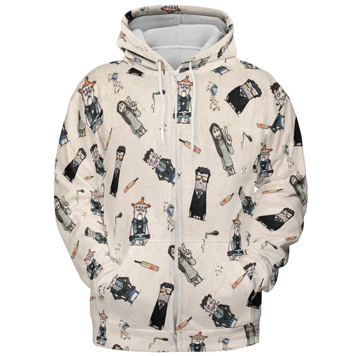 All-over Print Hoodie - D3D1DPRL