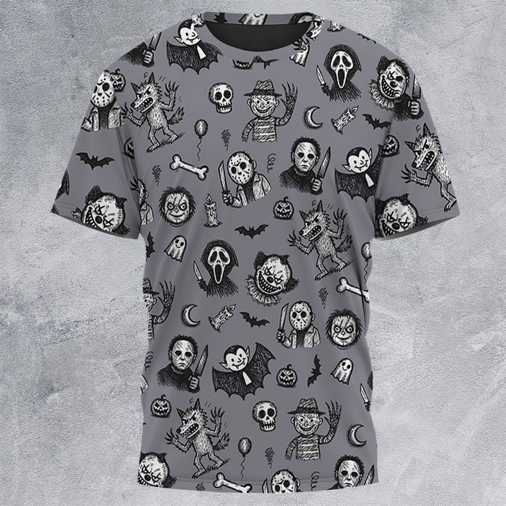 All-Over Print Unisex T-Shirt - XC6Y2CBK -  - 3